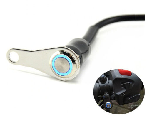 Motorcycle Led Lights Spotlights Fire Modification Switch - Body Material: Stainless Steel