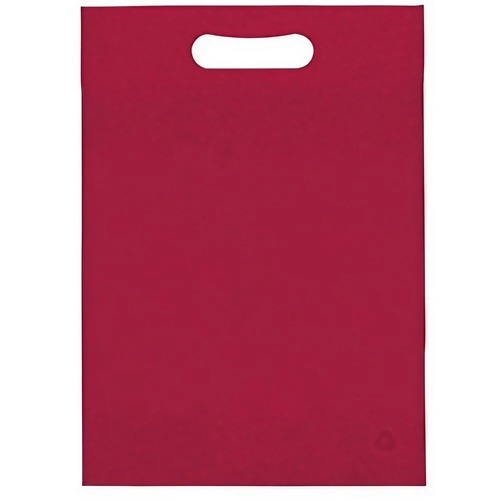 Non Woven D Cut Bags - Customized Size, Maroon Color | Durable, Eco Friendly, Easy To Carry, Hand Made