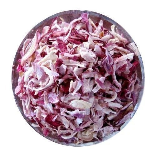 Dehydrated Red Onion Flake - Fresh Quality, Very Good Form: Flakes, Chopped Processing, Shelf Life: 6 Months | No Artificial Flavour, Preserved in Dry Places