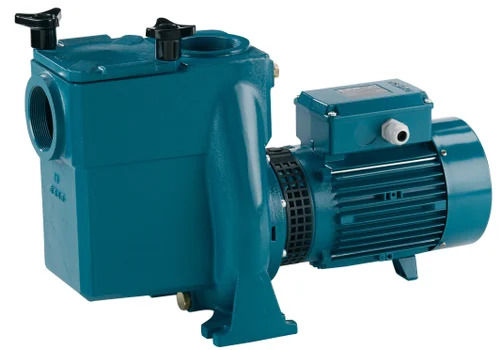 Self Priming Centrifugal Pump - Cast Iron, Electric Power Source, 50 Hz Frequency, 220 V Voltage, Air Cooled