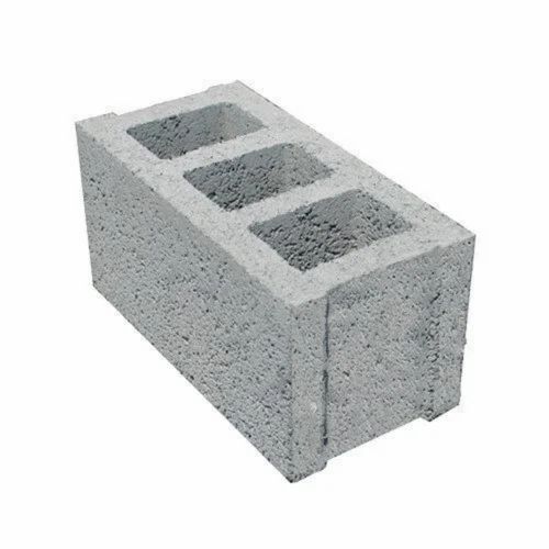 Concrete Hollow Blocks - Color: Grey