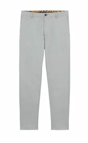 Mens Branded Chino Pants - Cotton Blend Premium Grey Color | Unique Patterns Comfortable Wear Anti Pilling Quick Dry Breathable Anti UV