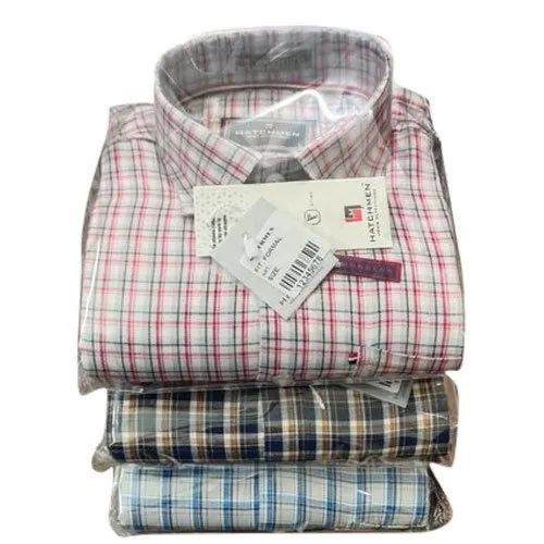 Mens Casual Check Shirt