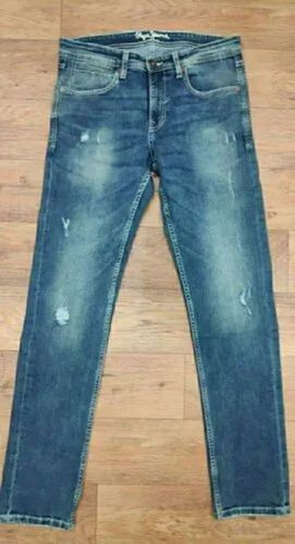 Mens Denim Jeans - Premium Quality, Optimum Fit | Classic Collar, Long Sleeves, Wrinkle-Resistant, Professional Look, Water Proof, Cool Dry, Washable