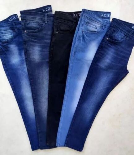 Mens Premium Blue Denim Jeans