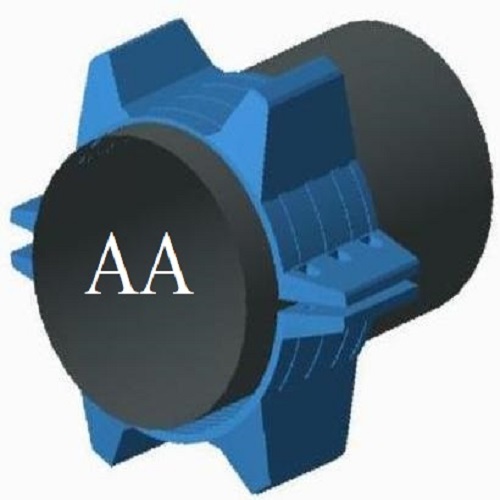 Pipeline Insulator - PE/PP Material Density 0.925 g/cmÂ³ Color Blue/Black | Modular Design Durable for Underground Piping Work Tensile Strength 980.665 KPa