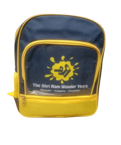Plain Kids School Backpack