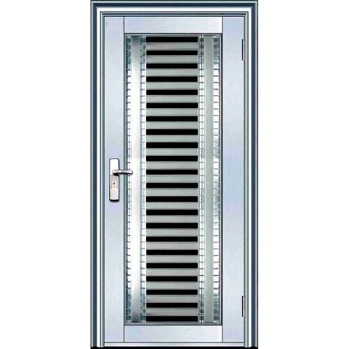 Stainless Steel Door Grill For Home - Durable Steel Heavy-Duty Secure Design Rust-Resistant Elegant Appearance | Ideal for Exterior Entrance Doors