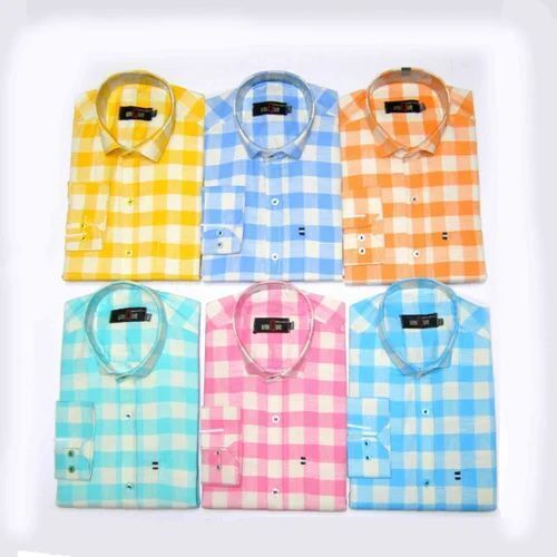 check cotton shirt