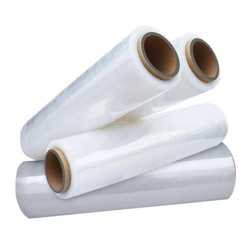 LDPE Film Roll - Soft Material, Various Sizes, White Color, Glossy Finish, Transparent Quality | Tested on Various Parameters, Plain Pattern
