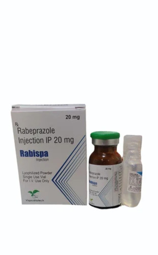Rabeprazole Injection - 20 mg Strength, Vial Pack, 24 Months Shelf Life 