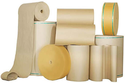 Brown Kraft Paper Roll - Color: White