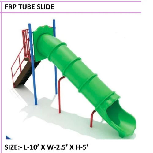 Frp Playground Tube Slide