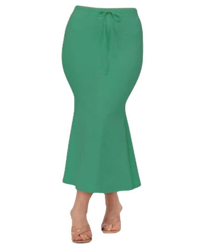 Petticoat Saree Shapewear  - Color: Green