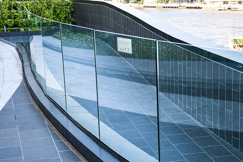 Toughened Glass - 50 Square Feet, 12.0 Millimeter Thickness | High Strength, Durable, Solid Structure, Plain Coated Glass
