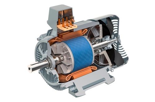 Industrial Electric Motor - Phase: Double Phase