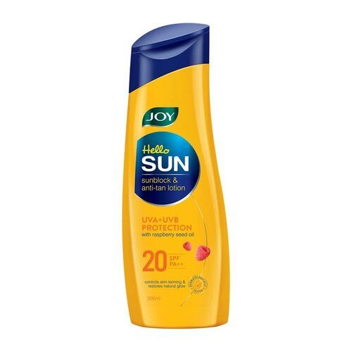 Sunscreen Lotion - Age Group: Adult