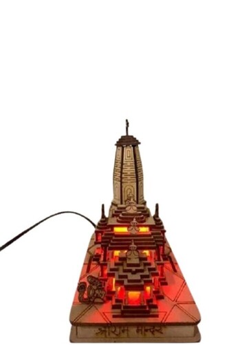 3D Model Ram Mandir Religious Crafts - Color: Comes In Various Colors