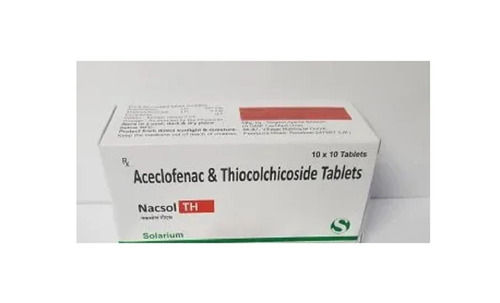 Aceclofenac 100 Mg Thiocolchicoside 4mg Tablets