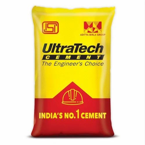 Concrete Cement - 100% Pure 50kg Weight Grey Color | High Strength Corrosion Resistant Volume Stability Coarse Sand Fineness