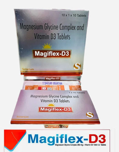 Magnesium Glycine Complex Magflex D3 Tablets