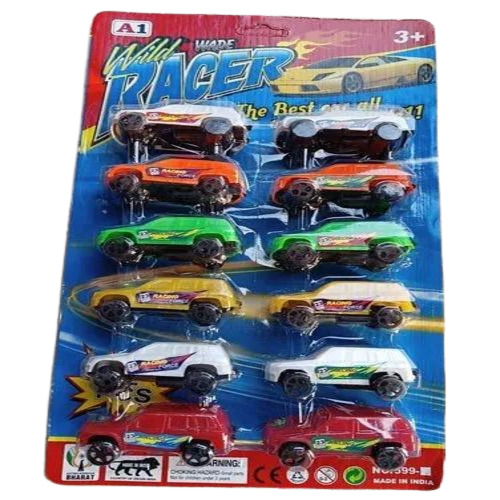 Mini Toy Car - Plastic Material, Customized Size, Red Color, Model 599-12 | Attractive Design, Suitable for Ages 2-10, Perfect for School/Play School