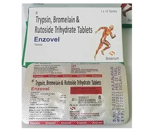 Trypsin Bromelain And Rutoside Tablets