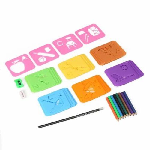 Alphabet Art Sr Educational Preschool Toy - Premium Quality Plastic Multicolor Soft Toy for Unisex Children Aged 4-6 Years