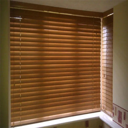 Bamboo Window Roller Blind - Solid Rectangular Brown, Waterproof Eco Friendly Vertical Design | Superior Resistance to Termite, Weather & Wind