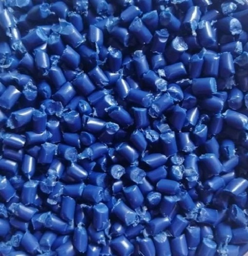 Blue Polypropylene Virgin Granules - Industrial Grade, Eco-Friendly Recycled Material | Perfect for Plastic Industry Applications