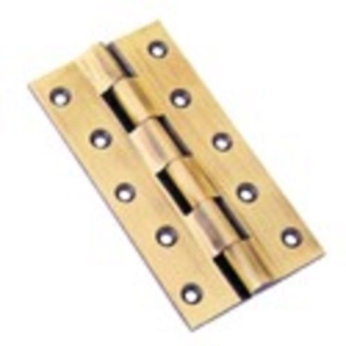 Brass Door Hinges - 2.6 - 3 mm Thickness, Corrosion-Resistant and Weatherproof Finish | Polished Brass Design for Secure Door Alignment