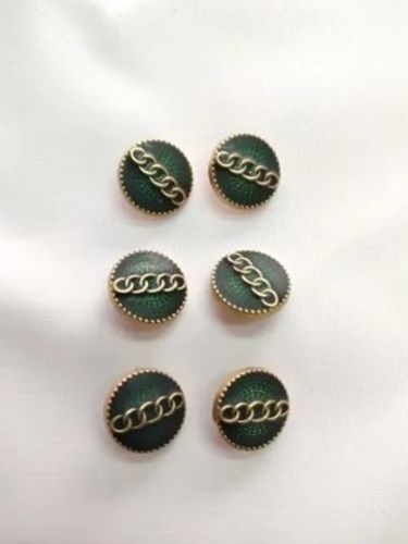 Designer Coat Brass Button