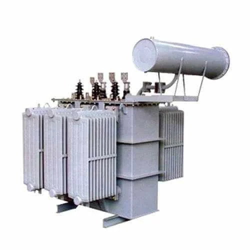 Power Distribution Transformers - Metal, Standard Size, Gray, Corrosion Resistant, Polished Finish | High Efficiency, Easy to Install, Heavy-Duty Operation, Three Phase Autotransformer