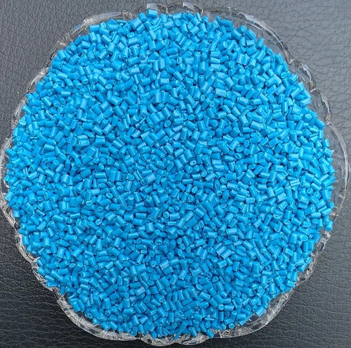 Sky Blue PP Granules - Recycled Durable Industrial Grade Polypropylene | Eco-Friendly Material for Plastic Industry