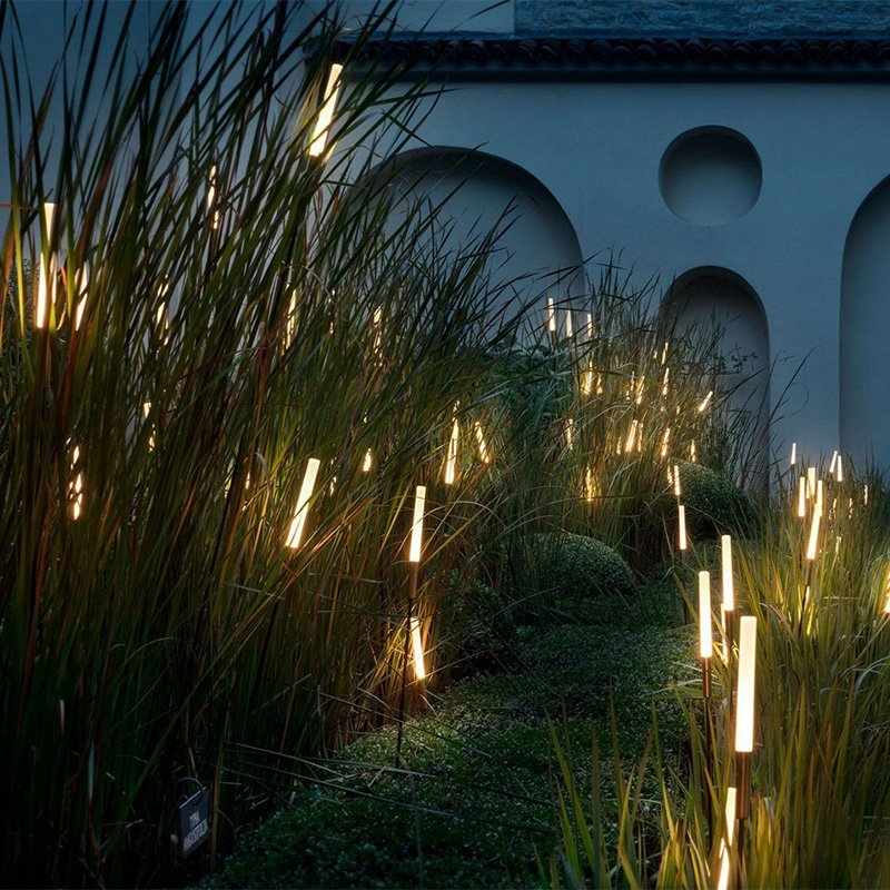 TOP Quality Landscape Pathway Lighting Waterproof IP65 Garden Lamps Aluminum 12V 1.5W Spike Reed Light Outdoor Garden Lawn Light