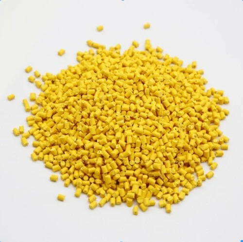 Yellow BOPP Granules - Industrial Grade Polypropylene, Recycled Material, Eco Friendly, Vibrant Yellow Color | Ideal for Plastic Industry Applications