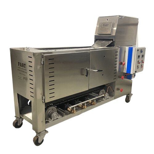 Automatic Chapati Making Machine - Stainless Steel, Standard Size | High Efficiency, Non Stick Coating, PLC Control, Higher Strength, Manually Operated, 1000 Chapati Per Hour