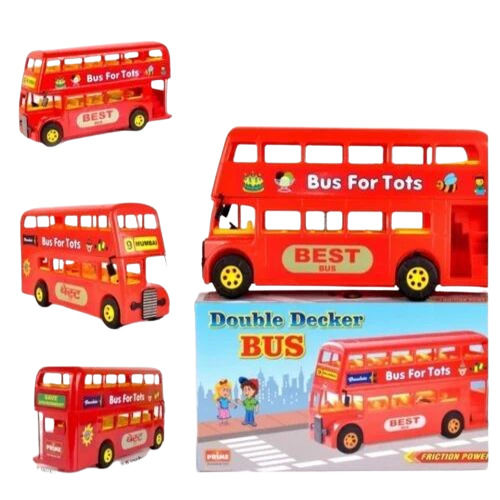 Double Decker Bus Friction Kids Toy