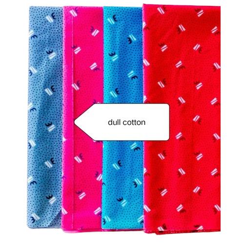 Floral Print Cotton-Polyester Blend Fabric - 86 Inches Wide, Tear-Resistant, Available in Various Colors for Apparel