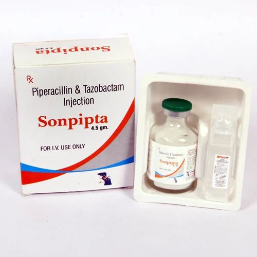 Piperacillin 4gm Tazobactam 500mg Injection