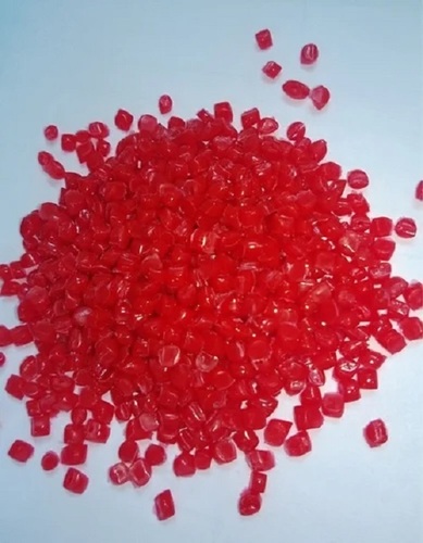 Red LD Granules - LDPE, Industrial Grade, Red Color | Recycled Material, Eco-Friendly for Plastic Industry Applications