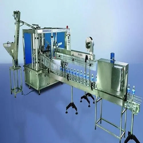 Automatic Water Bottle Filling Machine - 500-2000 ml Capacity, Processes 30-60 Bottles Per Minute | Ideal for Bottled Water Applications