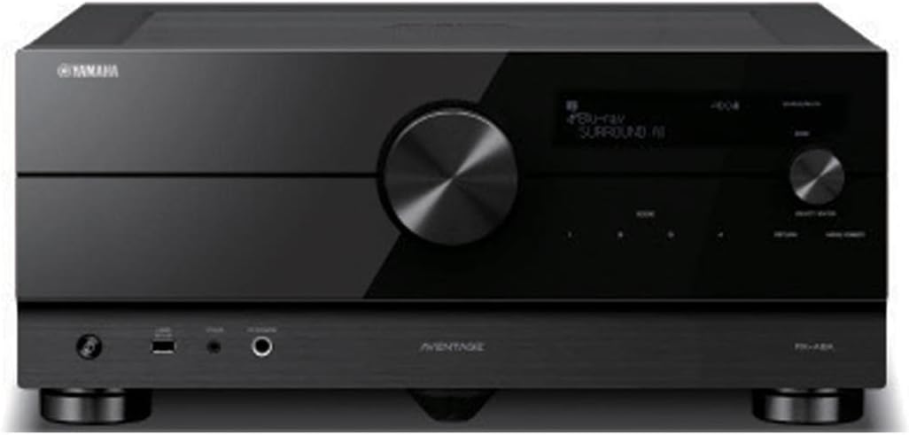 Yamaha RX-A8A AVENTAGE 11.2-Channel AV Receiver with 8K HDMI MusicCast