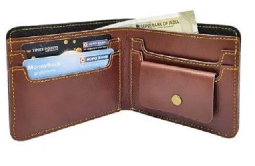 Bi Fold Leather Mens Wallets