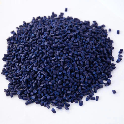 Blue PVC Granules - Industrial Grade Recycled PVC Granules, Eco-Friendly Blue Color