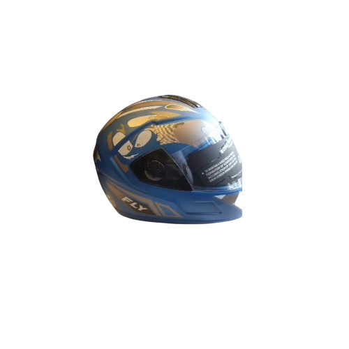 Gatti Fly Full Face Helmet - Plastic, XL Size, Multicolor | Clear Visor, ISI Approved, For Riding Sports, Enhanced Head Protection