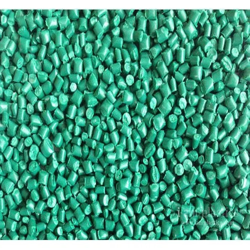Green PP Granules - Industrial Grade, Eco-Friendly Recycled Material | Green Color for Plastic Industry Applications