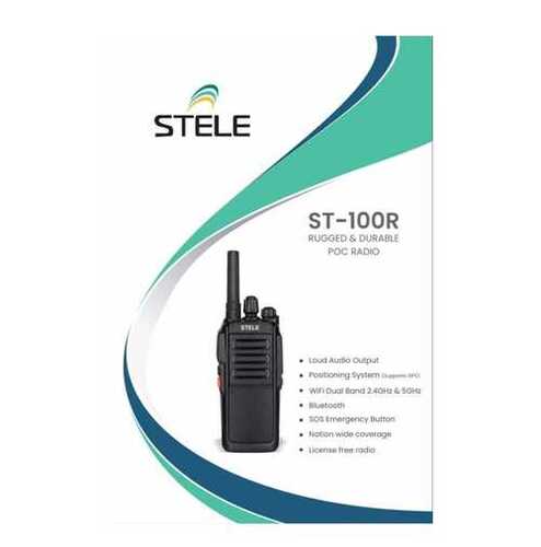 License Free Walkie Talkie - Color: Black