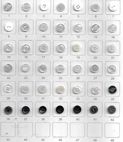 Polyester Cloth Buttons - 18L Round White Marble , Multi-Color Design with Versatile Garment Applications