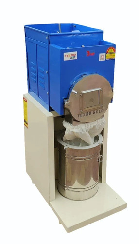 Pulverizer Machine - Color: Blue & Off White